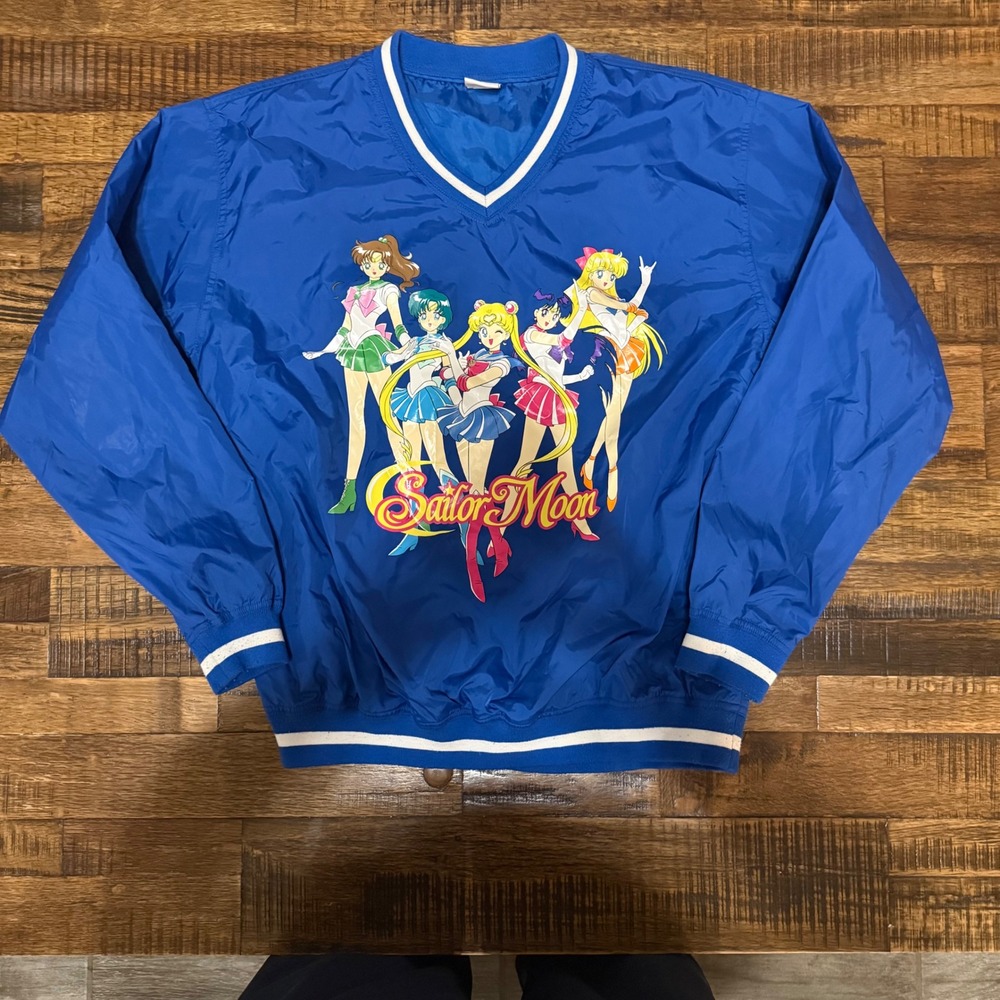 Sailor Moon Graphic BoxLunch Windbreaker Pullover Jacket Women Small‎ Anime